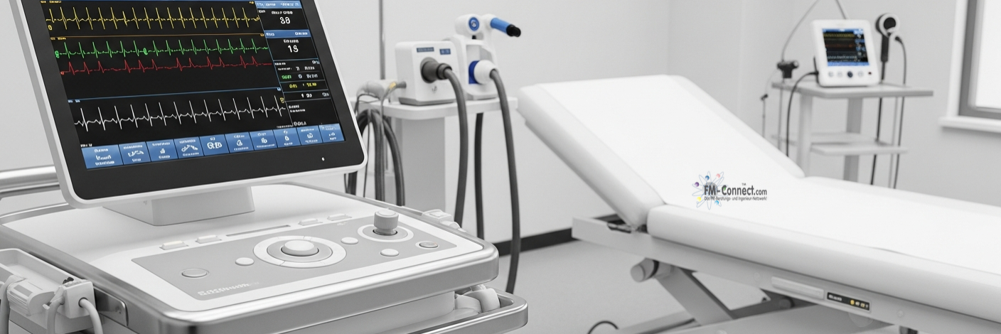 Medizinisches Equipment für regelmäßige arbeitsmedizinische Gesundheitsuntersuchungen beim Betriebsarzt